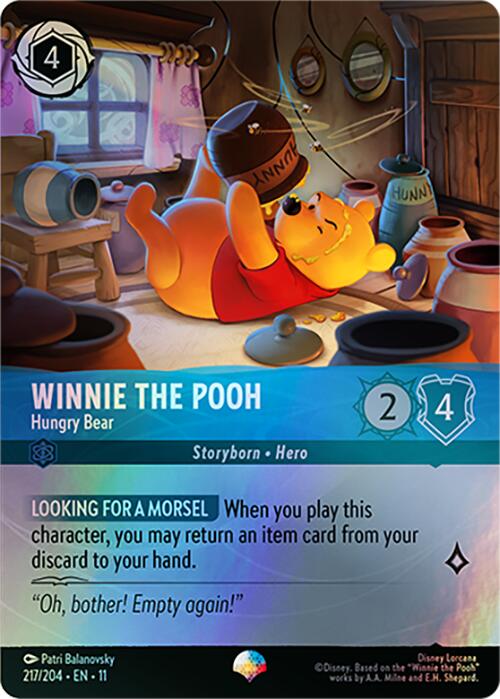 Winnie the Pooh - Hungry Bear (Epic) (217/204) [Winterspell] | Shuffle n Cut Hobbies & Games