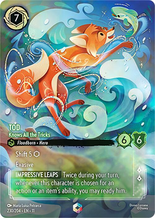 Tod - Knows All the Tricks (Enchanted) (230/204) [Winterspell] | Shuffle n Cut Hobbies & Games