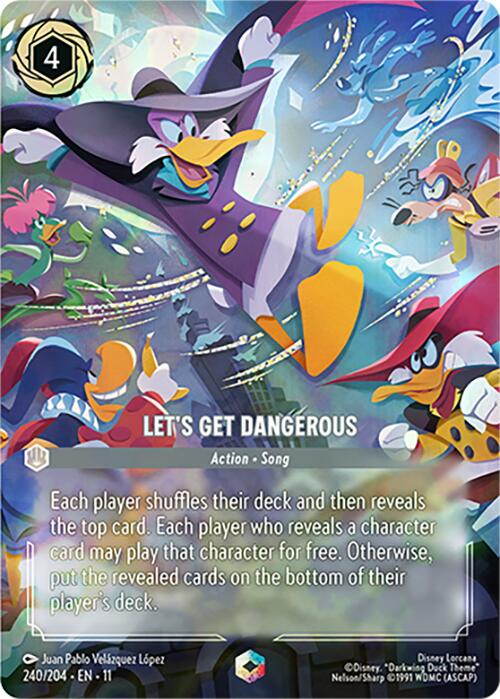 Let's Get Dangerous (Enchanted) (240/204) [Winterspell] | Shuffle n Cut Hobbies & Games