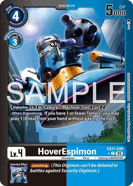 HoverEspimon [EX11-039] (Limited Foil) [Dawn of Liberator] | Shuffle n Cut Hobbies & Games
