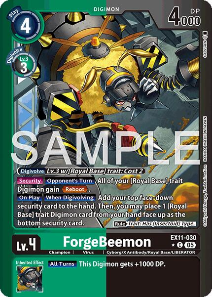 ForgeBeemon [EX11-030] (Limited Foil) [Dawn of Liberator] | Shuffle n Cut Hobbies & Games