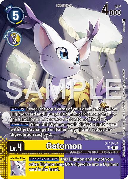 Gatomon [ST10-04] (Event Pack 9) [Starter Deck: Parallel World Tactician] | Shuffle n Cut Hobbies & Games