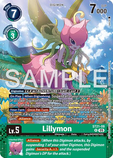 Lillymon [ST21-09] (Event Pack 9) [Starter Deck: Hero of Hope] | Shuffle n Cut Hobbies & Games