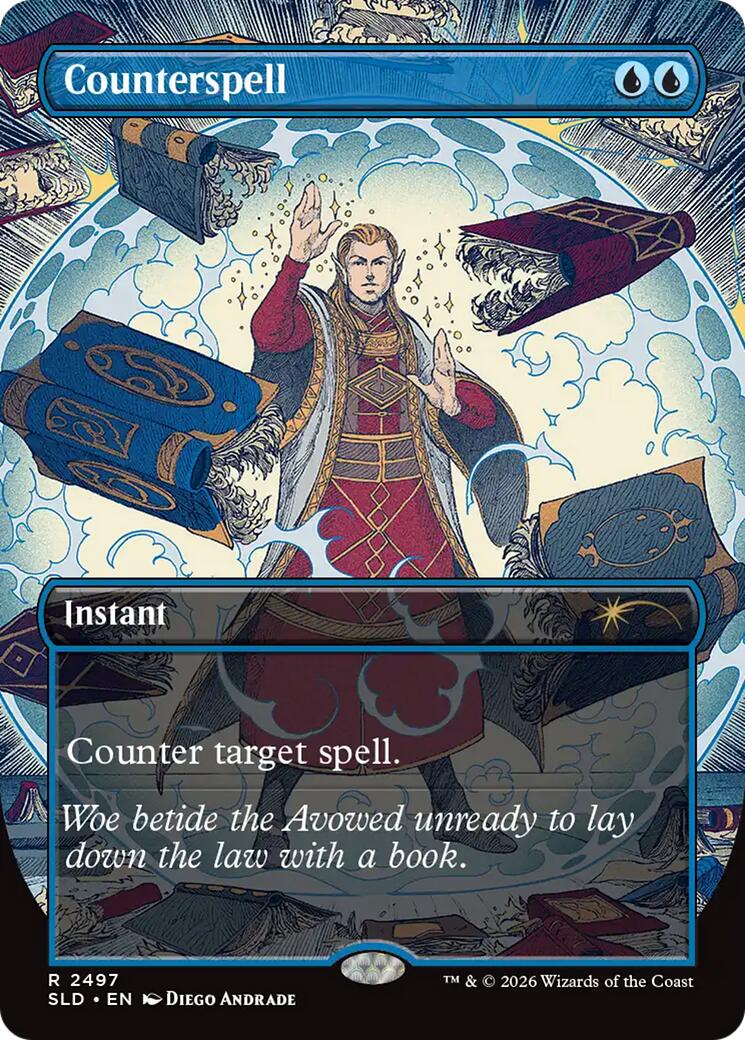Counterspell (2497) [Secret Lair Drop Series] | Shuffle n Cut Hobbies & Games
