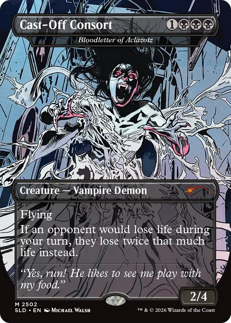 Cast-Off Consort - Bloodletter of Aclazotz [Secret Lair Drop Series] | Shuffle n Cut Hobbies & Games