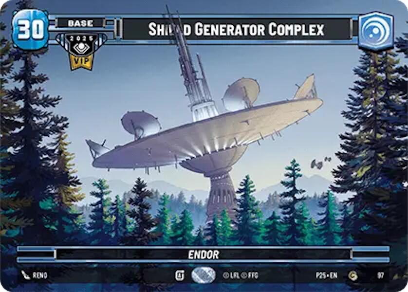 Shield Generator Complex (97) (Galactic Championship VIP) (97) [Organized Play Promos] | Shuffle n Cut Hobbies & Games