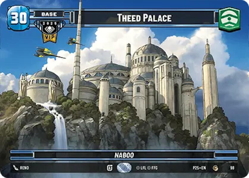 Theed Palace (98) (Galactic Championship VIP) (98) [Organized Play Promos] | Shuffle n Cut Hobbies & Games