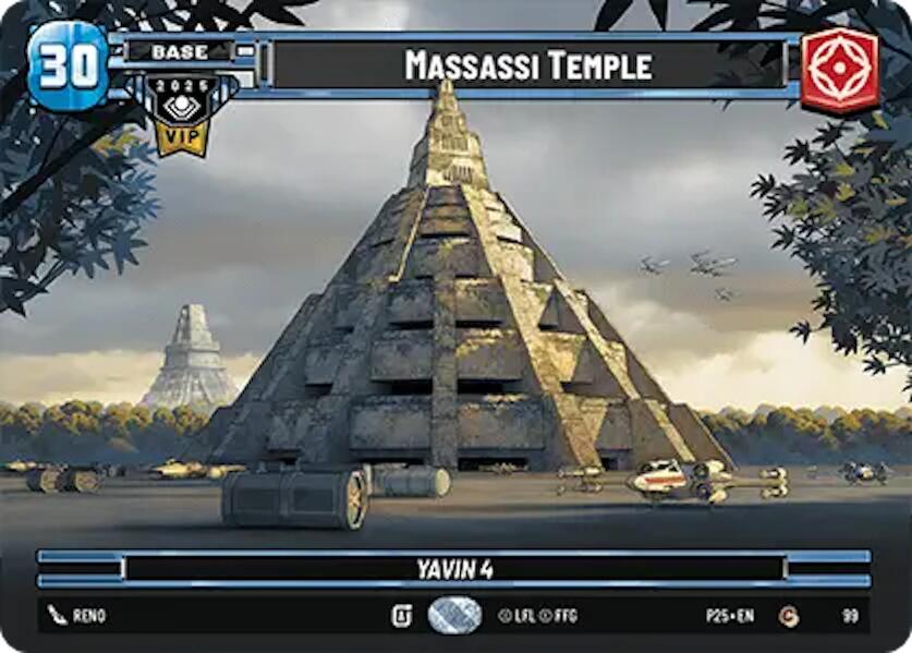 Massassi Temple (99) (Galactic Championship VIP) (99) [Organized Play Promos] | Shuffle n Cut Hobbies & Games