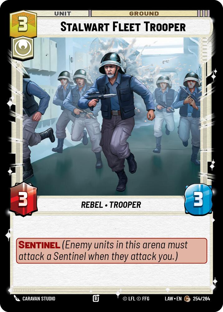 Stalwart Fleet Trooper (254/264) (254/264) [A Lawless Time] | Shuffle n Cut Hobbies & Games