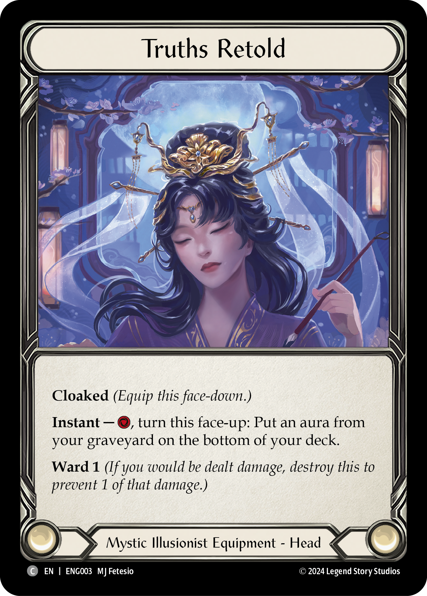 Truths Retold [ENG003] (Part the Mistveil Enigma Blitz Deck) | Shuffle n Cut Hobbies & Games