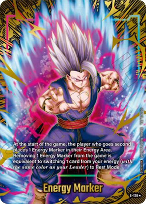 Energy Marker (Gold-Stamped) (E-128) (E-128) [Tournament Promotion Cards] | Shuffle n Cut Hobbies & Games