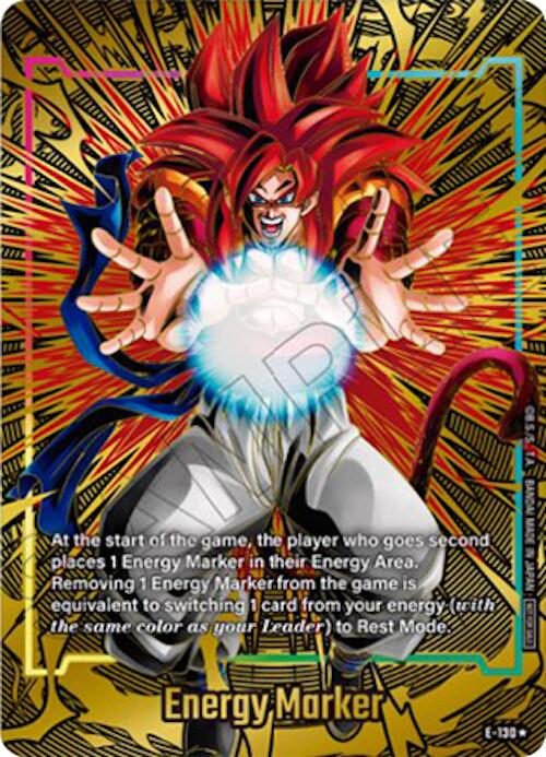Energy Marker (Gold-Stamped) (E-130) (E-130) [Tournament Promotion Cards] | Shuffle n Cut Hobbies & Games