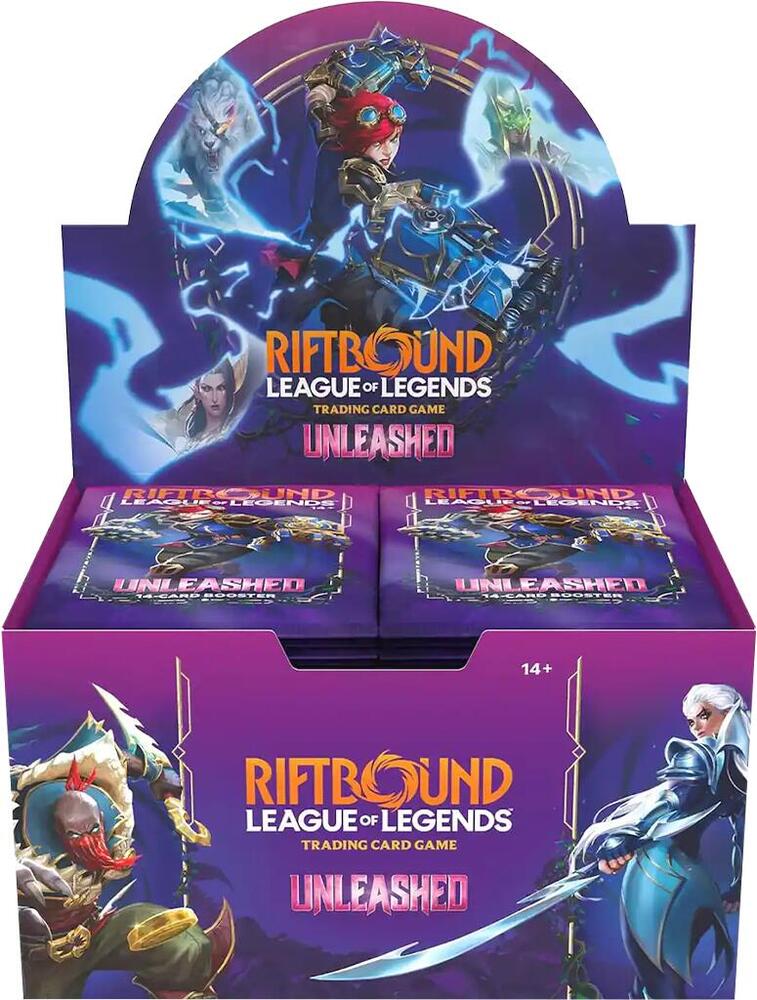 Riftbound: League of Legends Booster Case – Unleashed ($50 Discount if Paid Via Bank Deposit or Instore) | Shuffle n Cut Hobbies & Games