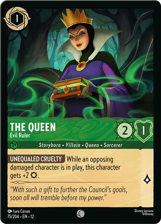 The Queen - Evil Ruler (75/204) [Wilds Unknown] | Shuffle n Cut Hobbies & Games