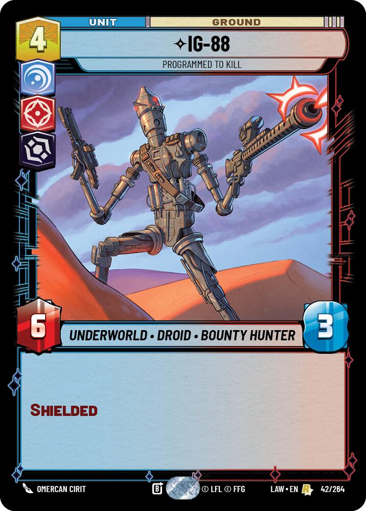 IG-88 -Programmed to Kill (42/264) (42/264) [A Lawless Time] | Shuffle n Cut Hobbies & Games