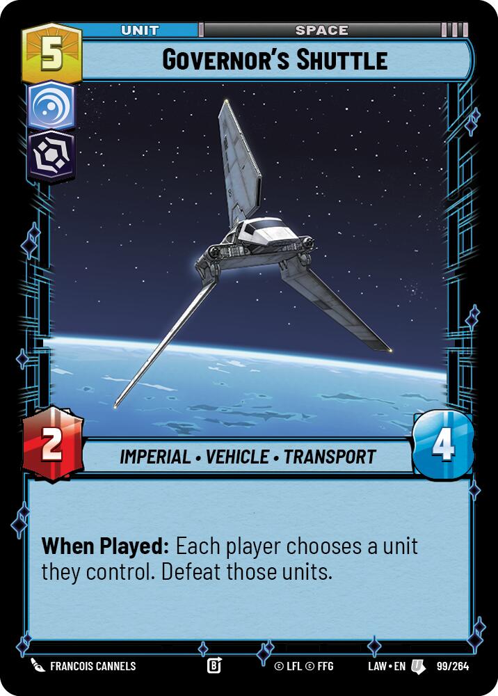 Governor's Shuttle (99/264) (99/264) [A Lawless Time] | Shuffle n Cut Hobbies & Games