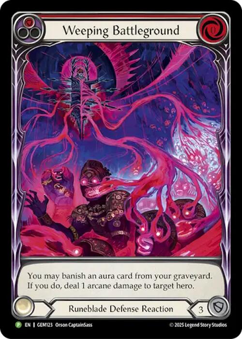 Weeping Battleground [GEM123] (GEM Pack 4) | Shuffle n Cut Hobbies & Games