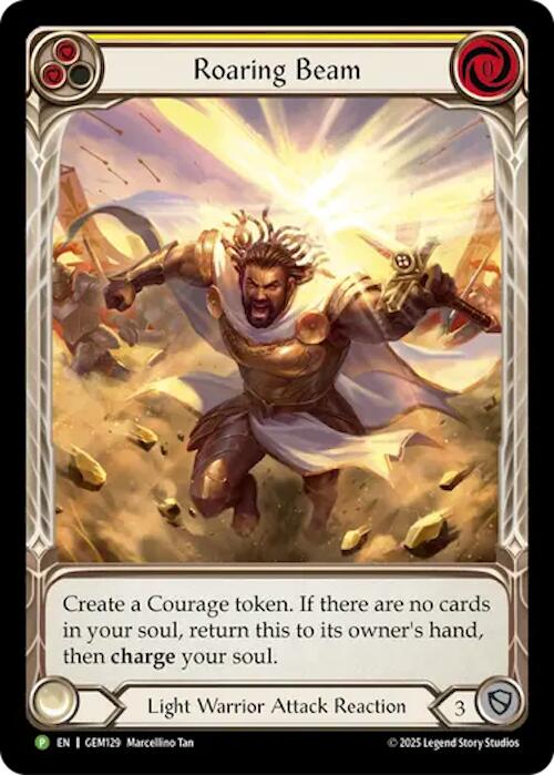 Roaring Beam [GEM129] (GEM Pack 4) | Shuffle n Cut Hobbies & Games