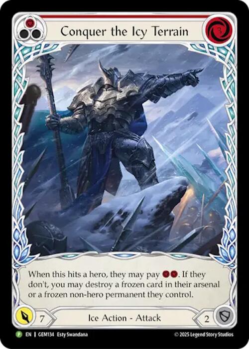 Conquer The Icy Terrain [GEM134] (GEM Pack 4) | Shuffle n Cut Hobbies & Games