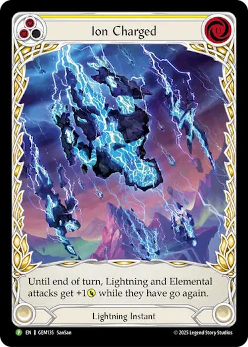 Ion Charged [GEM135] (GEM Pack 4) | Shuffle n Cut Hobbies & Games