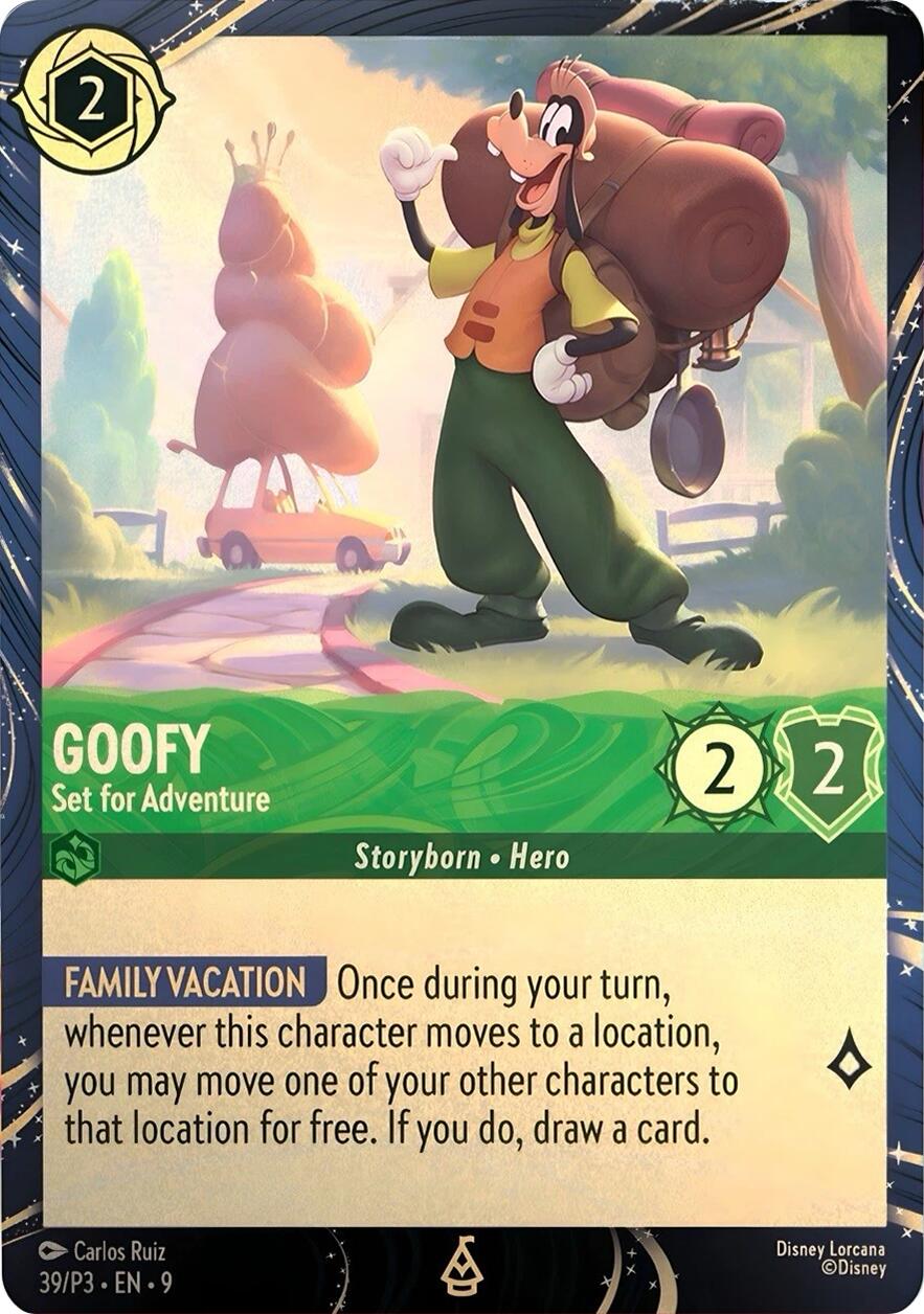 Goofy - Set for Adventure (39) [Promo Cards] | Shuffle n Cut Hobbies & Games
