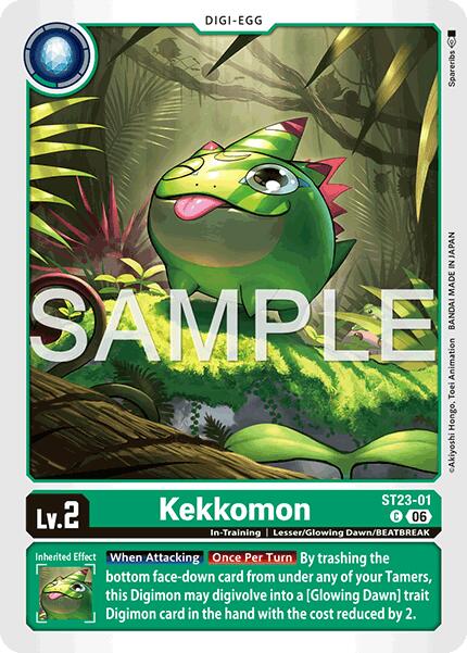 Kekkomon [ST23-01] [Starter Deck: Beatbreak] | Shuffle n Cut Hobbies & Games