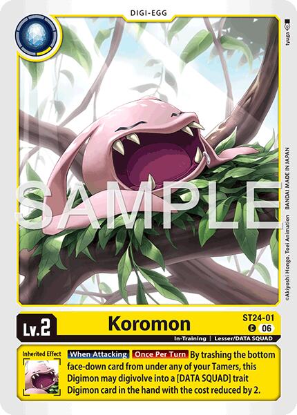 Koromon [ST24-01] [Starter Deck: Data Squad] | Shuffle n Cut Hobbies & Games