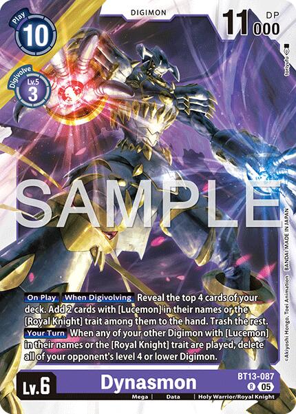 Dynasmon [BT13-087] (Reprint) [Advanced Booster Digimon Generation] | Shuffle n Cut Hobbies & Games