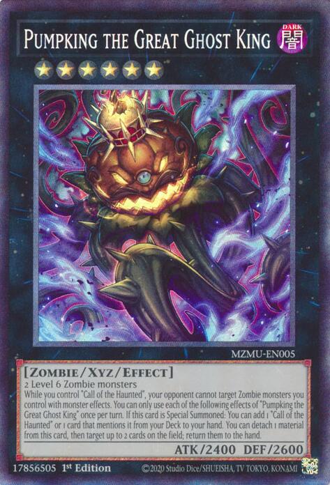 Pumpking the Great Ghost King (Collector's Rare) [MZMU-EN005] Collector's Rare | Shuffle n Cut Hobbies & Games