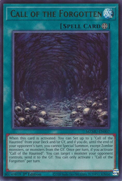Call of the Forgotten [MZMU-EN007] Ultra Rare | Shuffle n Cut Hobbies & Games