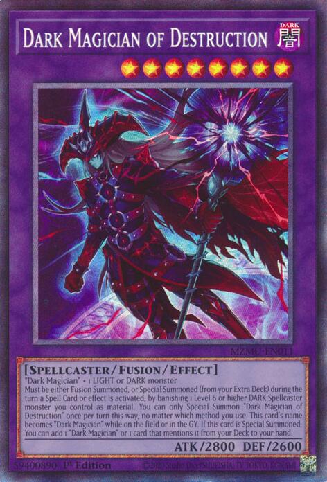 Dark Magician of Destruction (Collector's Rare) [MZMU-EN011] Collector's Rare | Shuffle n Cut Hobbies & Games
