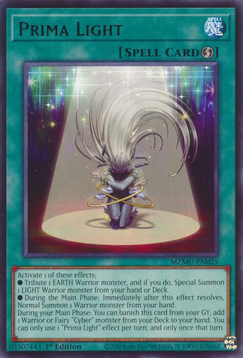 Prima Light [MZMU-EN025] Rare | Shuffle n Cut Hobbies & Games