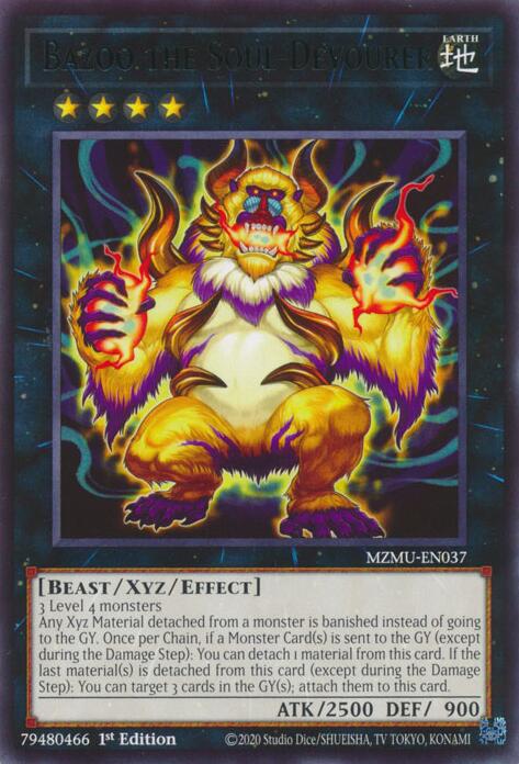 Bazoo the Soul-Devourer [MZMU-EN037] Rare | Shuffle n Cut Hobbies & Games