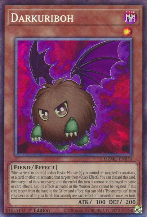 Darkuriboh (Collector's Rare) [MZMU-EN050] Collector's Rare | Shuffle n Cut Hobbies & Games