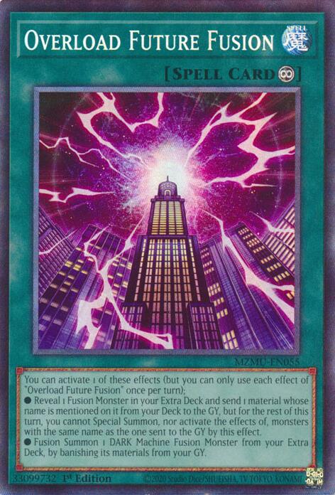 Overload Future Fusion (Collector's Rare) [MZMU-EN055] Collector's Rare | Shuffle n Cut Hobbies & Games
