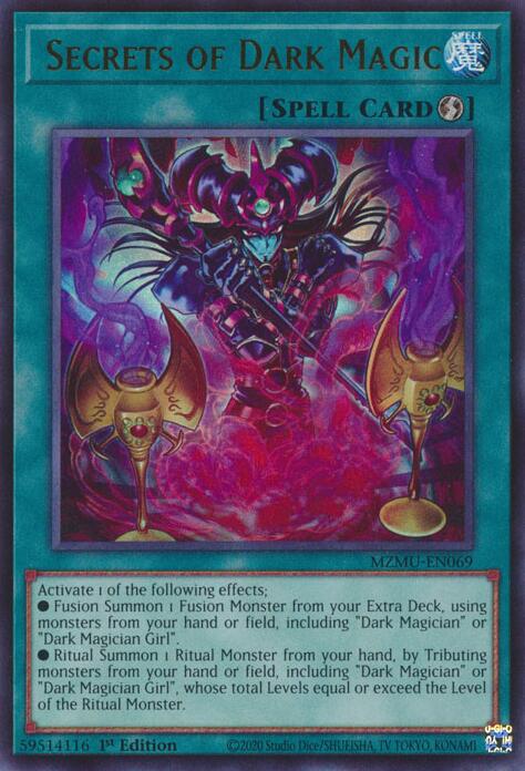 Secrets of Dark Magic [MZMU-EN069] Ultra Rare | Shuffle n Cut Hobbies & Games