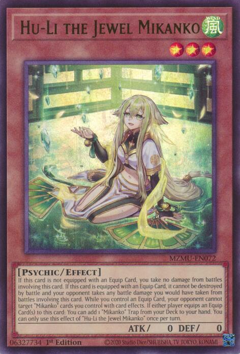 Hu-Li the Jewel Mikanko [MZMU-EN072] Ultra Rare | Shuffle n Cut Hobbies & Games