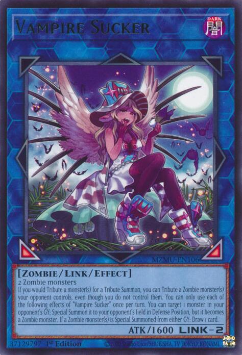 Vampire Sucker [MZMU-EN106] Rare | Shuffle n Cut Hobbies & Games