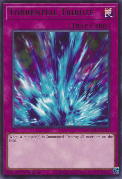 Torrential Tribute [MZMU-EN119] Rare | Shuffle n Cut Hobbies & Games