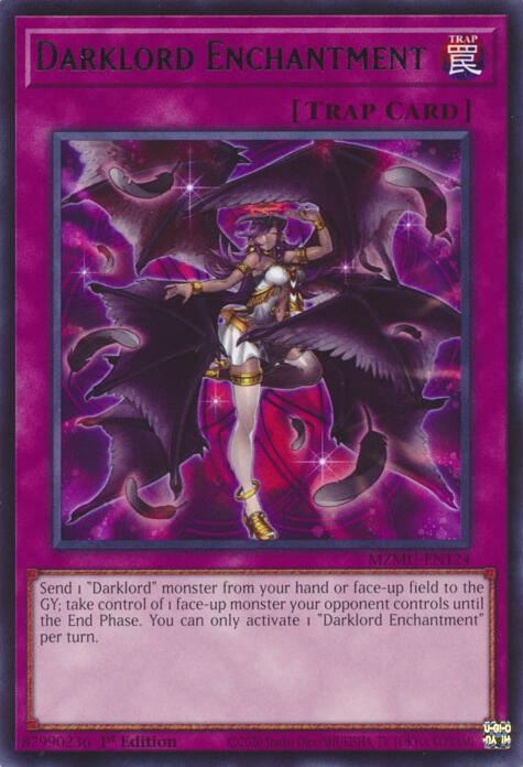 Darklord Enchantment [MZMU-EN124] Rare | Shuffle n Cut Hobbies & Games