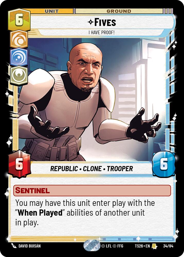 Fives - I Have Proof! (34/84) (34/84) [Twin Suns] | Shuffle n Cut Hobbies & Games