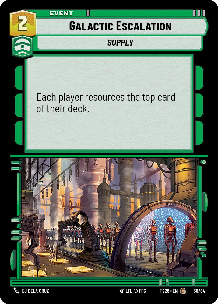 Galactic Escalation (58/64) (58/64) [Twin Suns] | Shuffle n Cut Hobbies & Games