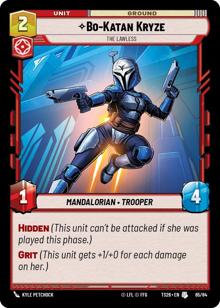 Bo-Katan Kryze - The Lawless (65/64) (65/64) [Twin Suns] | Shuffle n Cut Hobbies & Games