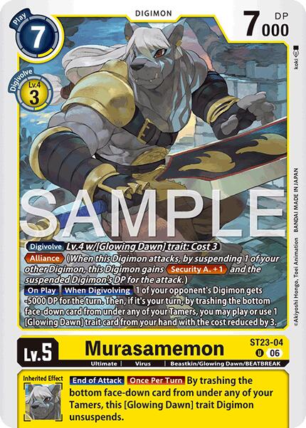 Murasamemon [ST23-04] [Starter Deck: Beatbreak] | Shuffle n Cut Hobbies & Games