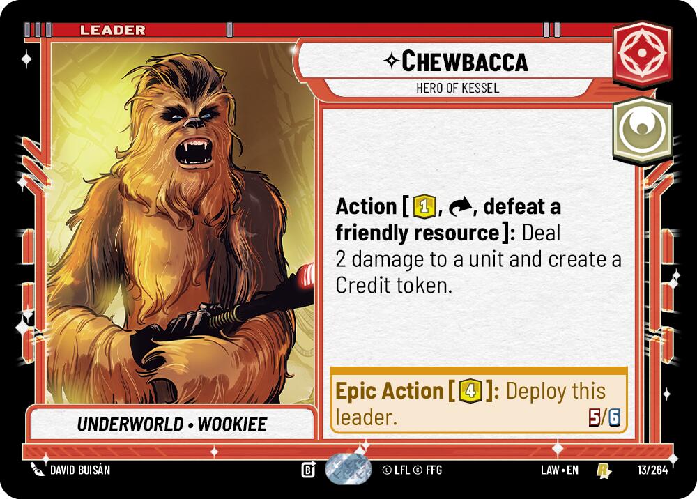 Chewbacca - Hero of Kessel (13/264) (13/264) [A Lawless Time] | Shuffle n Cut Hobbies & Games
