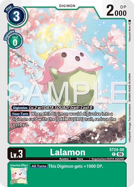 Lalamon [ST24-08] [Starter Deck: Data Squad] | Shuffle n Cut Hobbies & Games
