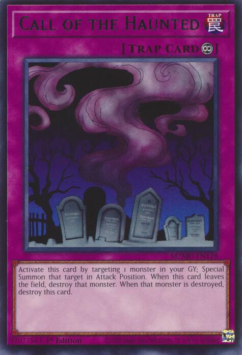 Call of the Haunted [MZMU-EN118] Rare | Shuffle n Cut Hobbies & Games
