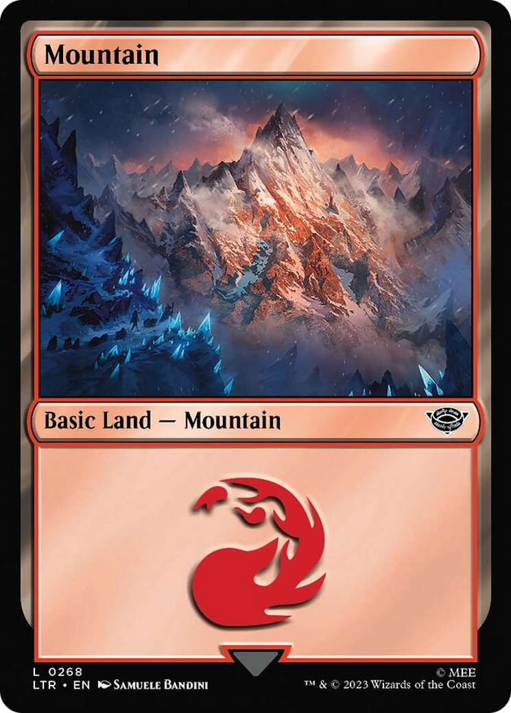 Mountain (268) [The Lord of the Rings: Tales of Middle-Earth] | Shuffle n Cut Hobbies & Games
