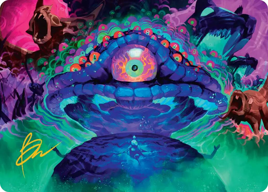 Humongous Fungus Art Card (Gold-Stamped Signature) [Teenage Mutant Ninja Turtles Art Series] | Shuffle n Cut Hobbies & Games