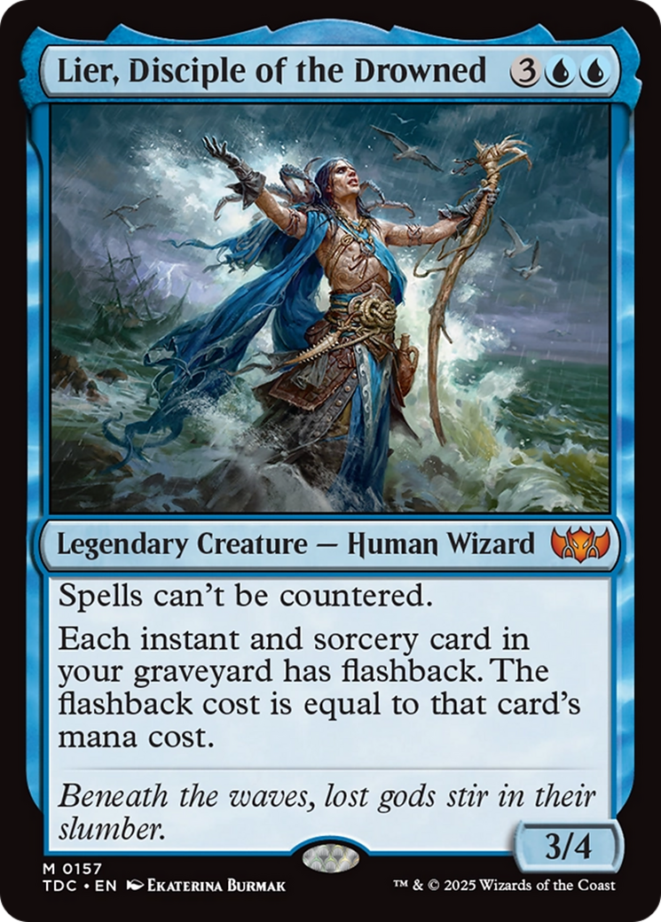 Lier, Disciple of the Drowned [Tarkir: Dragonstorm Commander] | Shuffle n Cut Hobbies & Games